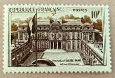 5D1-Timbre France YT 1126 neuf ** année 1957 "palais de l'élysée"