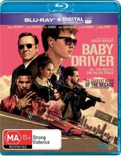 Baby Driver Blu-ray | Ansel Elgort, Kevin Spacey, Lily James | Region Free