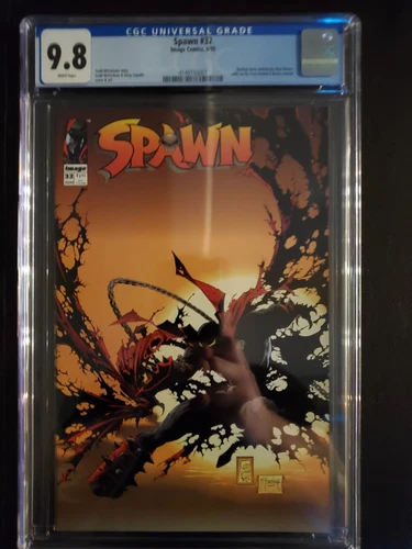Spawn 32 - Blood Feud Prelude - 1995 - CGC Graded 9.8. New Costume!