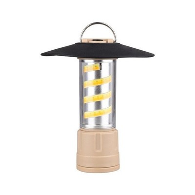 Retro LED Camping Laterne mit Dimmbarem Licht Wiederaufladbar Hänge Design