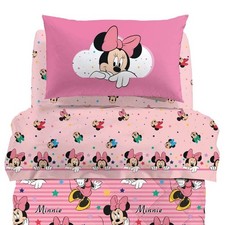 Caleffi complete Disney MINNIE RAINBOW bed sh...