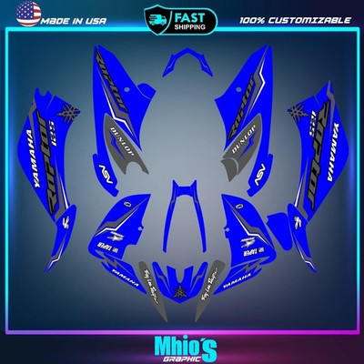 Grafik Kits für Yamaha Raptor 125 Ganzjahres ATV Grafik Kit Aufkleber