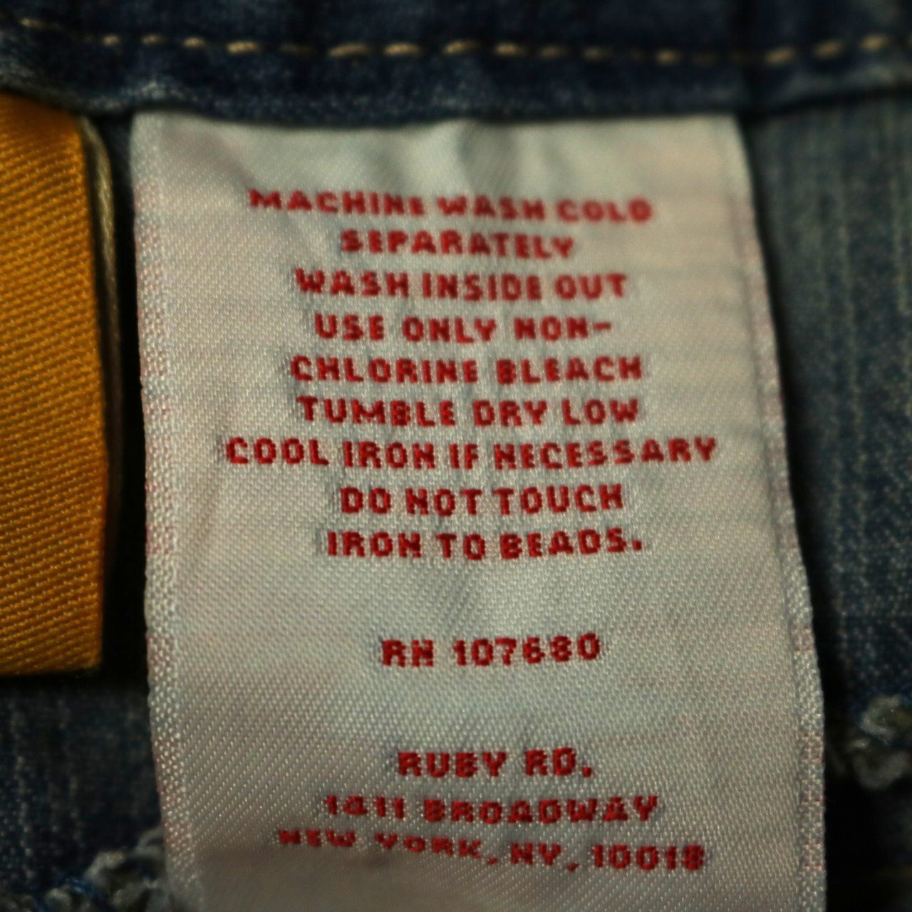 Ruby Rd. Beaded Stretch-Denim Midi Length Straigh… - image 16