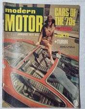 Modern Motor Jan 1970 260Z Torana GTR Fairlane 351 Elite vs Elan Buggy Bashing