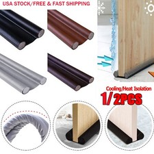2XDoor Bottom Seal Strip Stopper Under Door Draft Guard Stopper Soundproof Strip