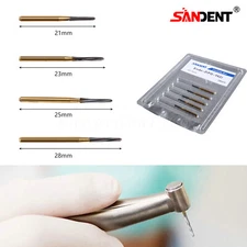 5-10pcs Dental Endo-Z Tungsten Carbide Surgical FG Burs for High Fast Speed ty
