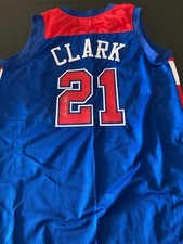 Bullets Archie Clark signed Jersey W/COA