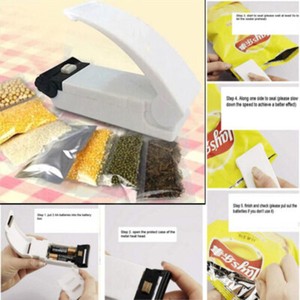 impulse sealer sealing packing seal portable heat plastic tools machine bag mini