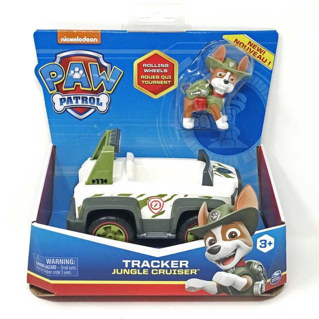 paw patrol tracker's jungle cruiser