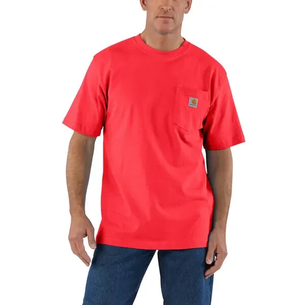 Carhartt K87 Loose Fit Short Sleeve Pocket T-Shirt. Size Small