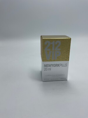 CAROLINA  HERRERA 212 VIP NEW YORK PILLS EDP 20ML EAU DE PARFUM PERFUME SPRAY