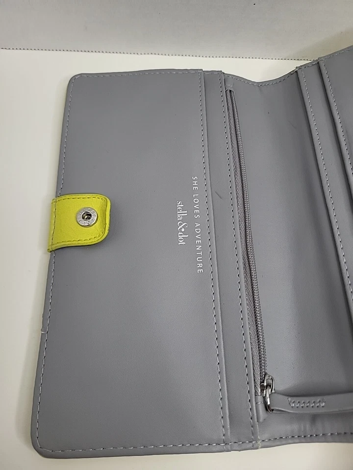 Cartera Mujer Stella & Dot Color Verde/Gris Talla Perfecta Ver Foto Para Estado Foto 4 de 4