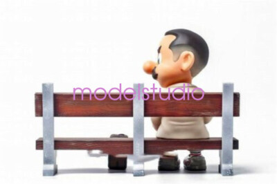 FOOLS PARADISE SUPER RUN//GID フォレスト・ガンプ In-Stock】 Fools Paradise Super Run GID Mario Forrest Gump Scene