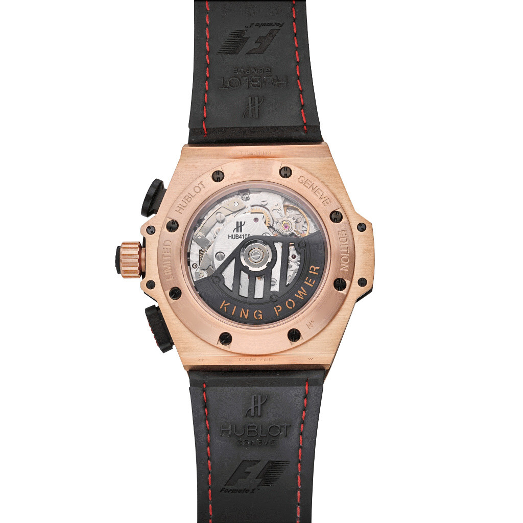 Cinturino Gomma Hublot Big Bang Fusion 24mm Blu Senza Fibbia Cinturino In Gomma 24-25 Mm Per Hublot Big Bang Fusion 44-45 Mm - Colore Blu, Nuovo Con Etichette Serratura Bauletto - Foto 12