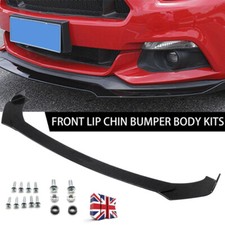 For Ford Transit Connect Black Front Bumper Lip Body Kit Splitter Spoiler Chin M