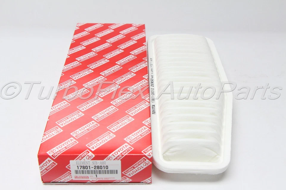 Toyota RAV4 4 cilindros Filtro de aire original OEM 17801-28010 2,4 L 2001-2005 2,0 L Foto 2 de 4