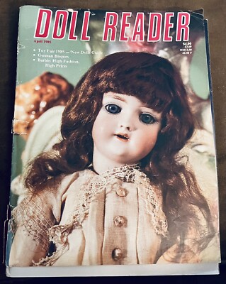 VTG Doll Reader Magazine April 1985 Advertising Dolls Barbie Mary Hoyer Pattern