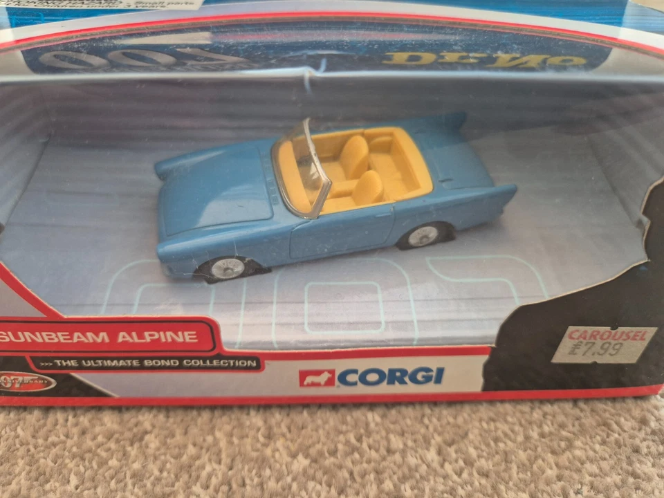 CORGI JAMES BOND ULTIMATE COLLECTION SUNBEAM ALPINE DR NO DIECAST CAR TY02501 - Image 2 of 4