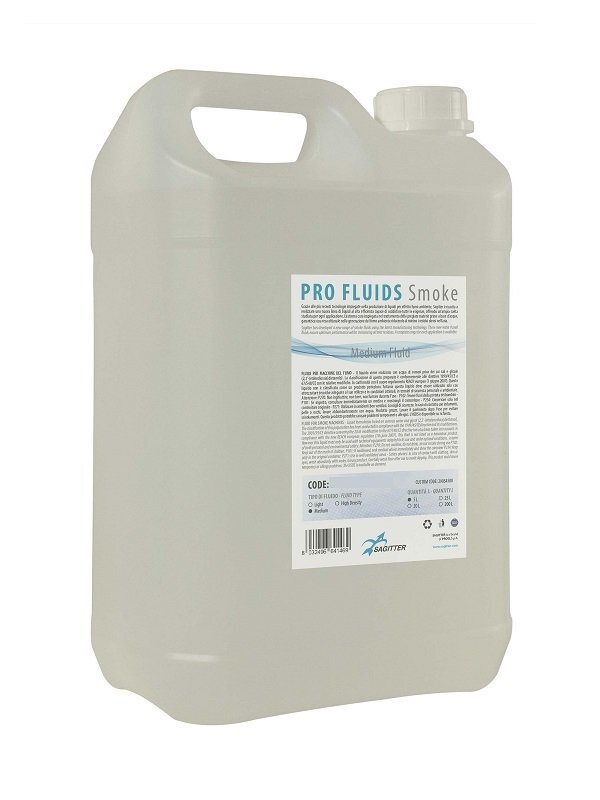 Liquido per macchina del fumo tanica da 5lt Quick dissipation version Sagitter S