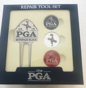 2019 Pga Championship Bethpage Divot Repair Tool Ballmark Golf Set