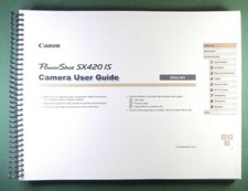 Canon PowerShot SX420 IS Instruction Manual: Full Color  Protective Covers 