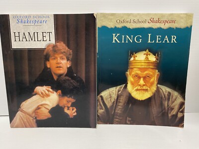 Oxford School Shakespeare Hamlet/King Lear Shakespeare Text Books X2 PB