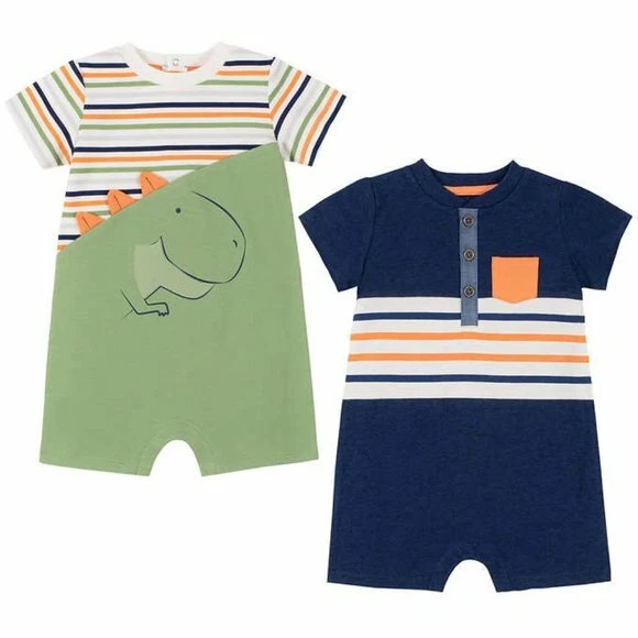 Kids Headquarters ~ Two (2) Piece Romper Set ~ Dinosaurs ~ 18 Months