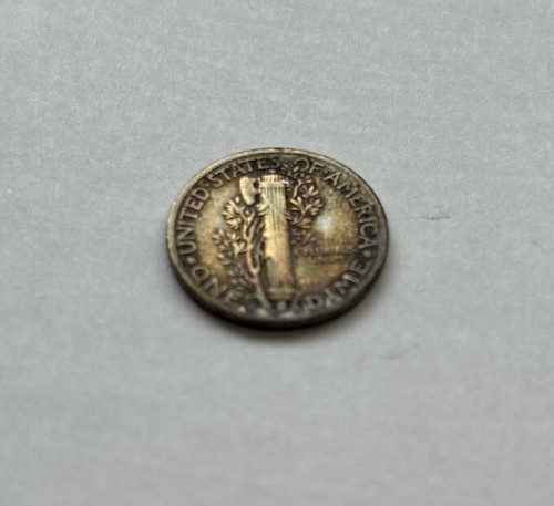 1940 P Mercury Dime, Nice toning - Picture 3 of 4