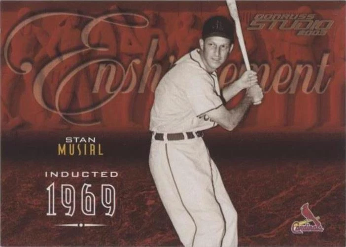 2003 Donruss Studio - Stan Musial #E-49