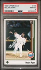 1989 Upper Deck #145 NOLAN RYAN Pitching Motion PSA 8 NM - MINT