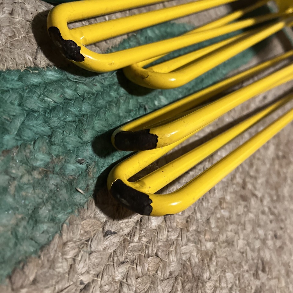Yellow Hairpin Legs X 4 eBay