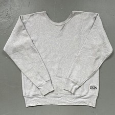 Champion Reverse Weave Double V Crewneck Vintage Style Sweater Made in Usa Large