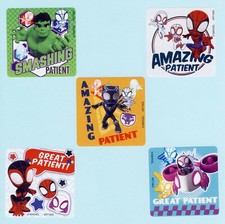 15 Spidey and His Amazing Friends Patient Large Stickers - Medical - Spider-Man
