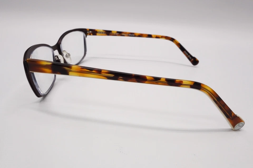 JF Rey Petite PM 019 Eyeglasses Frames 9512 Brown Tortoise 50[]15-142 9555 - Image 3 of 4