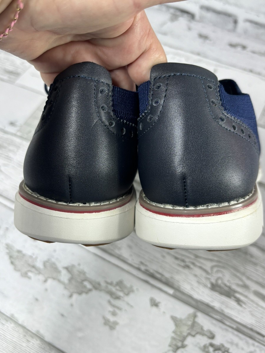 Laoks Lightweight Breathable‎ Walking Shoes Stitchlite Oxford Gray Men\'s 10.5 Laoks Navy Lightweight Breathable Walking Shoes Stitchlite  main image 4