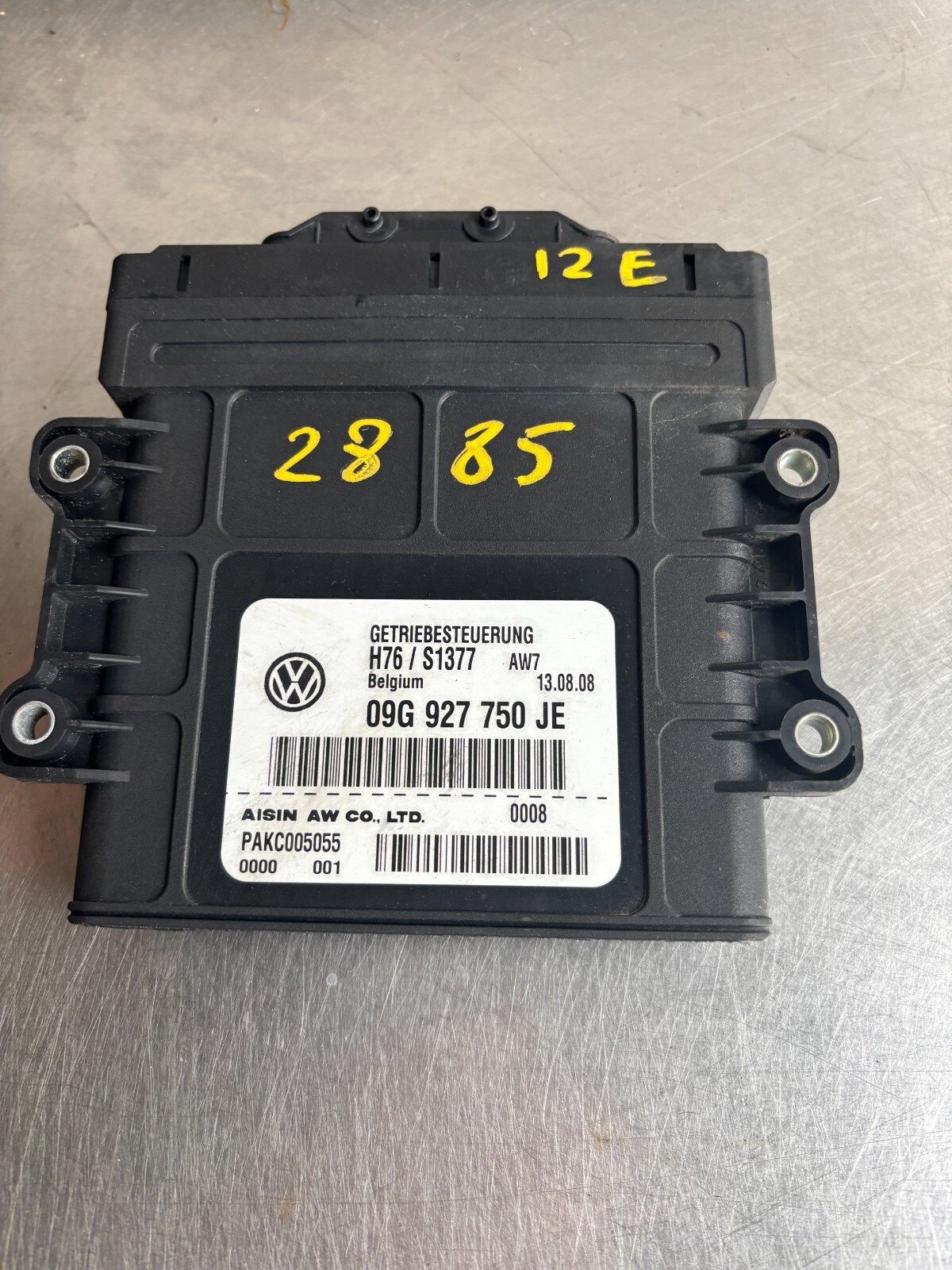 2005–2006 VW Jetta Automatic Transmission Control Module OEM 09G927750AS
