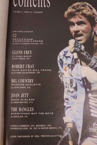 VTG Music Express Magazine Lot RUN DMC Big Country, Beastie Boys Woodstock U2 - Picture 8 of 10