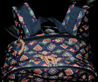 Vera Bradley Grand Backpack in Mini Medallions Vera Bradley Grand Backpack in Mini Medallions | eBay main image 3