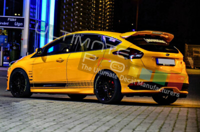 Spiegelstreifen für Ford Focus RS ST 2012 2013 2014 2015 2016 2017 2018 mk3 carbon
