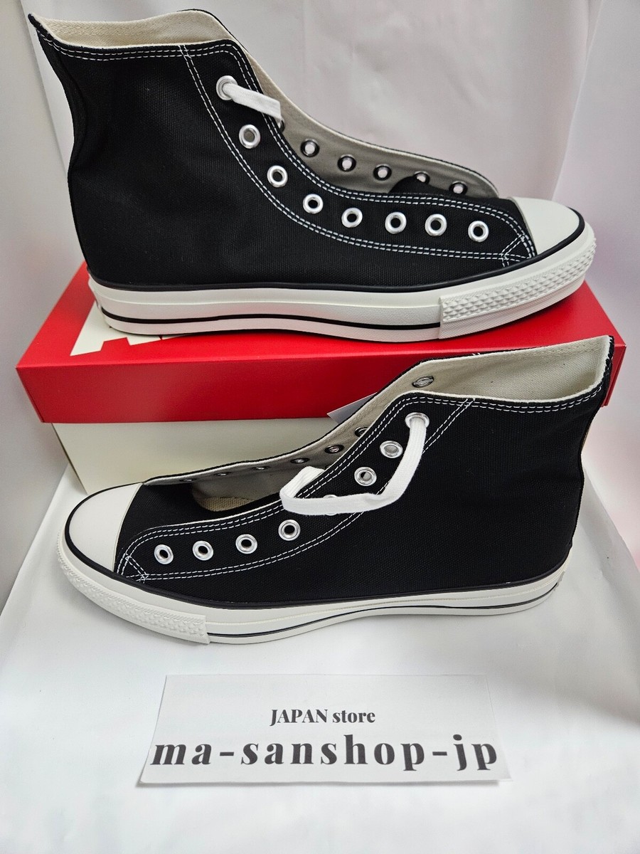 CONVERSE CANVAS ALL STAR J HI Sneakers Made in Japan Natural White