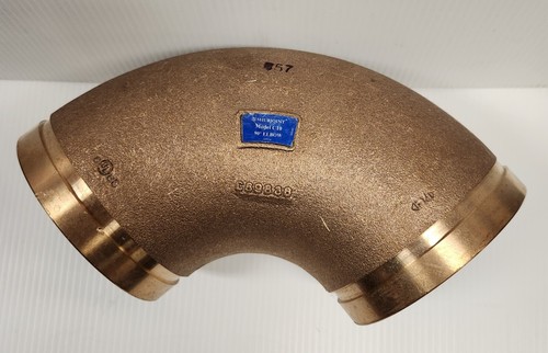 5" GROOVED COPPER 90° ELBOW MODEL-C10 ( SHURJOINT ) SKU: SJTC105