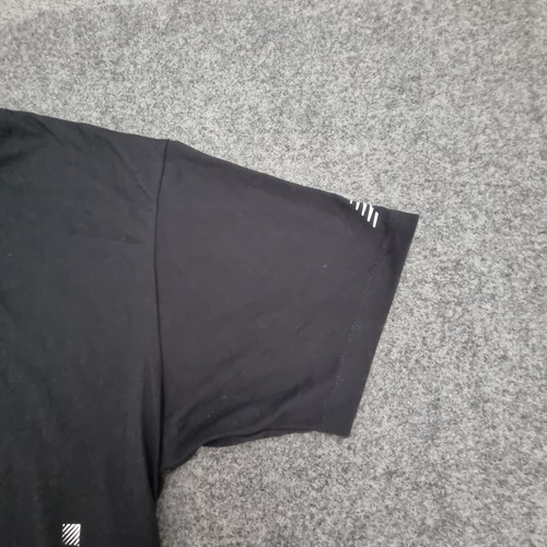New Balance shirt mens Medium black short sleeve cotton lightweight tee Size M - Picture 6 of 14