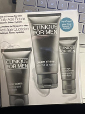 Clinique For Men Daily Age Repair Starter Kit 3-Pc Travel - New in Box