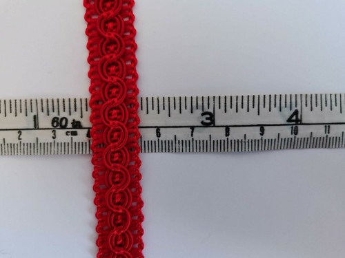13mm SILKY CHAIN BRAID Gimp Trim Upholstery Furnishing DISCOUNTS for 5m/10m/50m - Picture 2 of 21