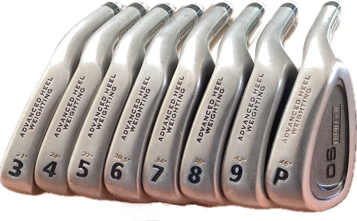 O/S Project II Iron Set 3-P Oversized RH Stiff Flex Steel