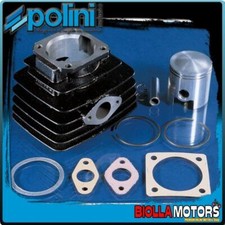 133.0072 GRUPPO TERMICO POLINI 75CC D.47 MINARELLI V1 GHISA ARIA CORSA 42