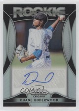 2019 Panini Prizm Rookie Auto Silver Prizm Duane Underwood #RA-DU Auto 9mc