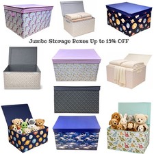 Kids Toy Storage Box Large Collapsible Storage Boxes Folding Jumbo Storage Chest