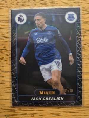 Jack Grealish Karte Merlin Topps 2026 01/10