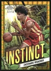 2024 Topps Chrome Basketball Gold Geometric Refractor Zaccharie Risacher #INS-26 PSA 9